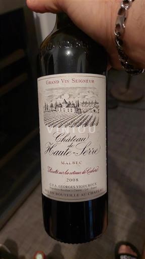 Sudoeste Cahors Château Haute-Serre 2008