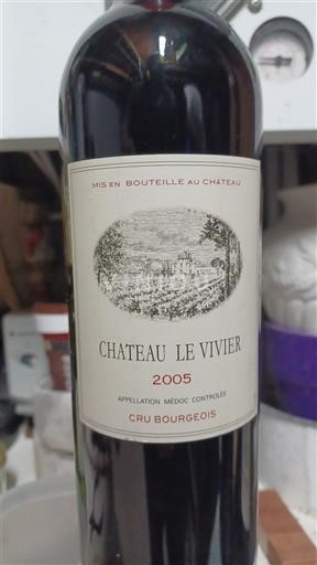 Bordeaux Médoc Cru Bourgeois Château Le Vivier 2005