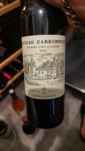 Burdeos Pessac-Léognan Grand Cru Château Carbonnieux 2008