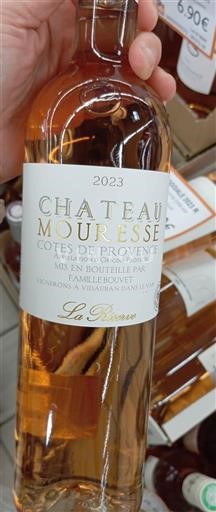 Provansa Côtes-de-Provence Château Mouresse La Réserve 2023