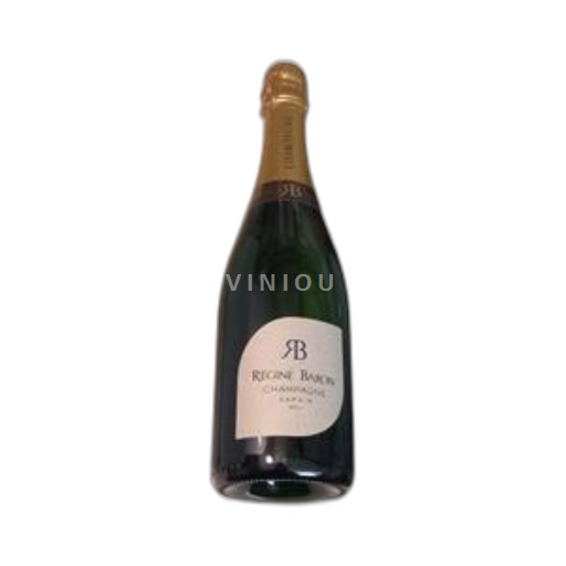 Champaña Champán Régine Baron Saphir Sin añada