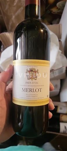 Languedoc og Roussillon Pays d'Oc Louis Armont Merlot 2017