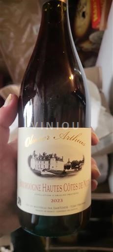 Burgundy Hautes Côtes de Nuits Olivier Arthus 2023