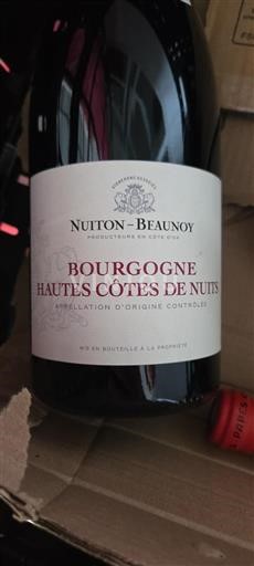 Borgonha Não especificado Nuiton-Beaunoy 2022