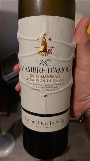 South West Côtes de Gascogne Lionel Osmin & Cie Villa Chambre d'Amour 2019