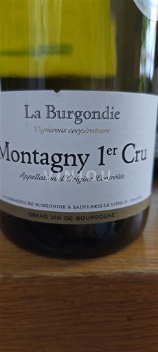 Bourgogne Montagny Premier Cru La Burgondie 2023