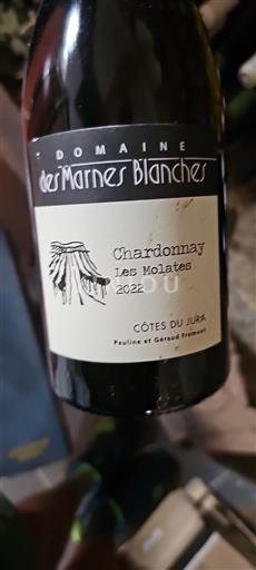 Jura Côtes du Jura Domaine Des Marnes Blanches Les Molates 2022