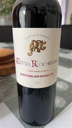 Burdeos Saint-Émilion Gran Cru Grand Cru Côtes Rocheuses Excellence 2021