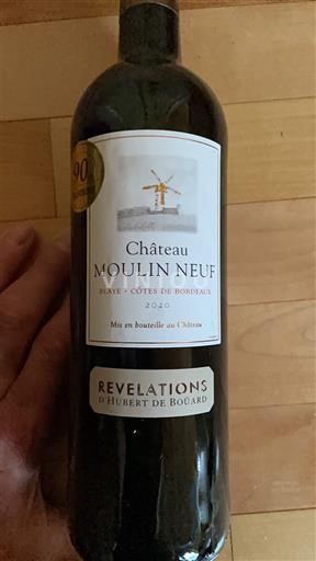 Bordeaux Blaye Côtes de Bordeaux Château Moulin Neuf 2020