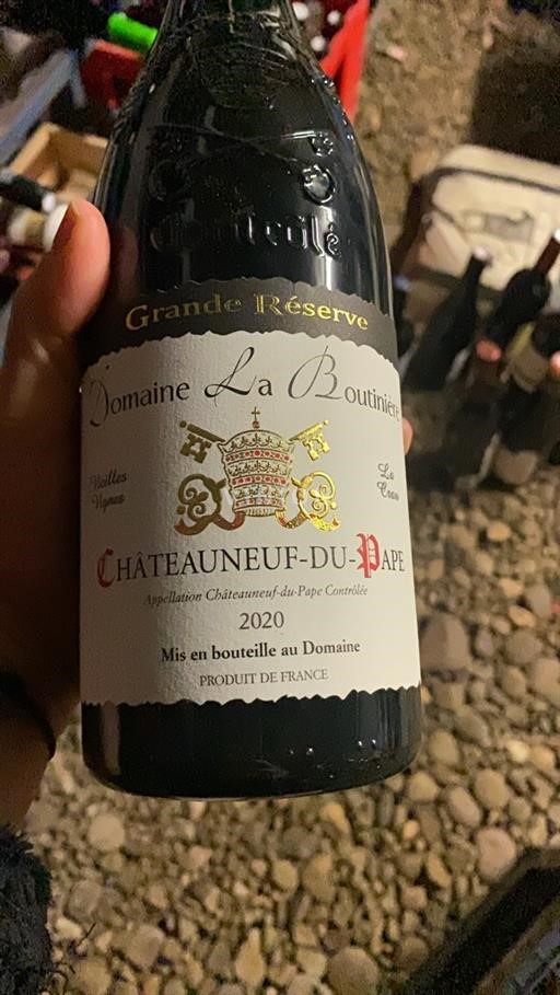 Rhônetal Châteauneuf-du-Pape Domaine La Boutinière Grande Réserve 2020