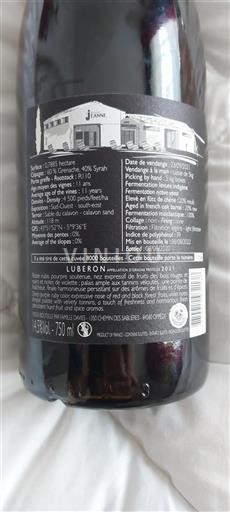 Rhônevallei Luberon Domaine Jeanne 2021