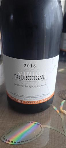 Bourgogne Domaine Tollot-Beaut 2018