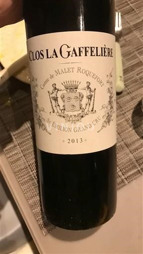 Bordeaux Saint-Émilion Grand Cru Grand Cru Clos La Gaffelière 2013