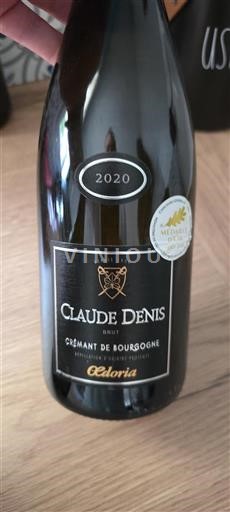 Bourgogne Crémant de Bourgogne Claude Denis 2020