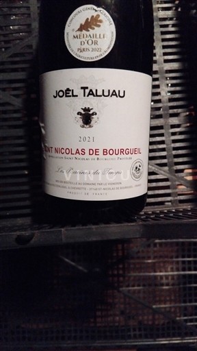 Valle del Loira Saint-Nicolas-De-Bourgueil Joël Taluau Les Racines du Temps 2021