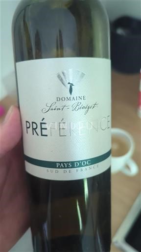 Languedoc-Roussillon Pays d'Oc Domaine Saint-Bénézet Préférence 2015