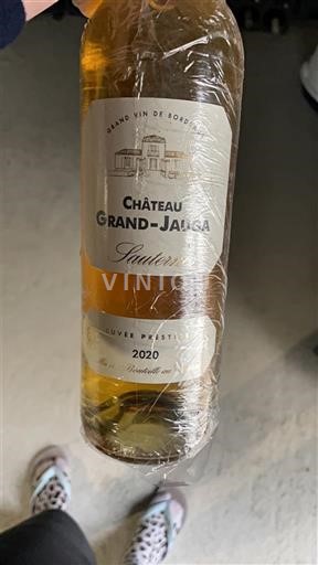 Burdeos Sauternes Château Grand-Jauga Prestige 2020
