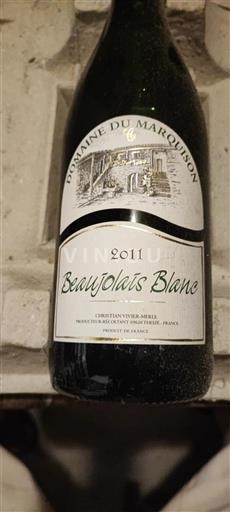 Beaujolais Domaine Marquison 2011