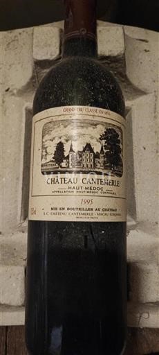Bordeaux Haut-Médoc Grand Cru Château Cantemerle 1995