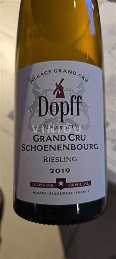 Alsace Riesling Grand Cru Dopff 2019