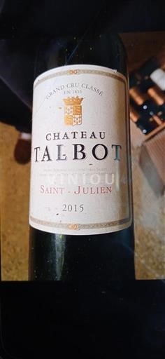 Bordeaux Saint-Julien Grand Cru Talbot 2015