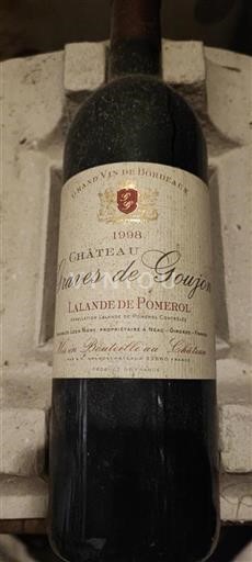 Bordeaux Lalande-de-pomerol Château Graves de Goujon 1998