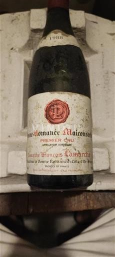 Bourgogne Vosne-romanée Premier Cru Domaine François Lamarche 1988