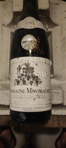 Burgundija Chassagne-Montrachet Domaine Larue Les Voillenots Dessous 1995