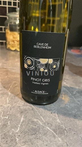 Alsácia Cave de Beblenheim Vieilles Vignes Não Sazonado