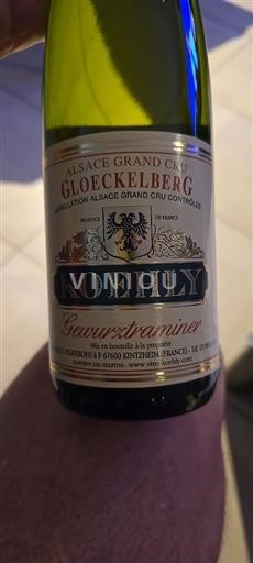 Alzacija Gewürztraminer Grand Cru Koehly Neleten.