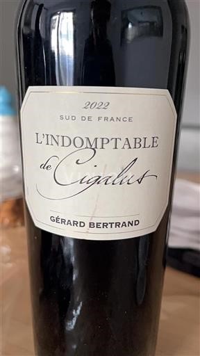Languedoc Gérard Bertrand L'indomptable de Cigalus 2022