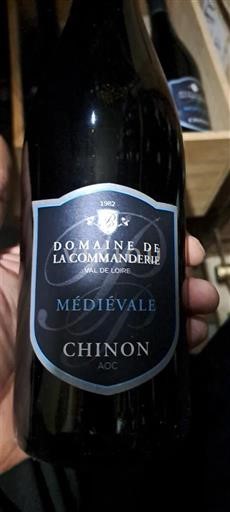 Loire-dalen Chinon Domaine La Commanderie Médiévale 2020