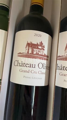 Bordeaux Pessac-Léognan Grand Cru Olivier 2020