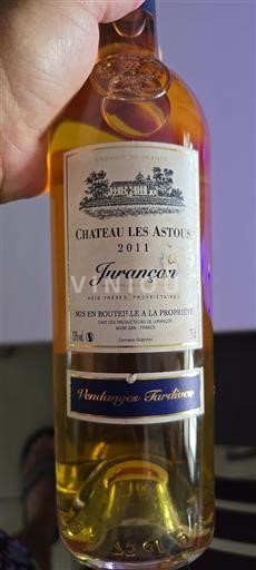 Sud-Ovest Jurançon Château Les Astous Vendanges Tardives 2011