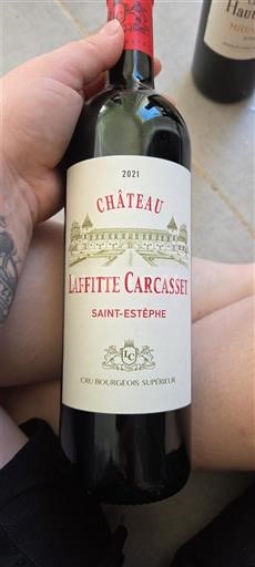 Bordeaux Saint-Estèphe Cru Bourgeois Supérieur Château Laffitte Carcasset 2021