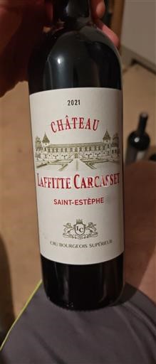 Bordeaux Saint-Estèphe Cru Bourgeois Supérieur Château Laffitte Carcasset 2021