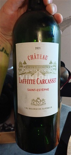 Bordeaux Saint-Estèphe Cru Bourgeois Supérieur Château Laffitte Carcasset 2021