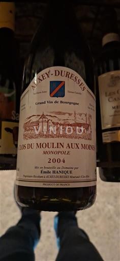 Bourgondië Auxey-Duresses Clos du moulin aux moines 2004