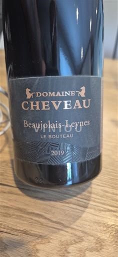 Beaujolais No especificado Domaine Cheveau Le Bouteau 2019