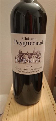 Bordeaux Francs-côtes-de-bordeaux Château Puygueraud 2018