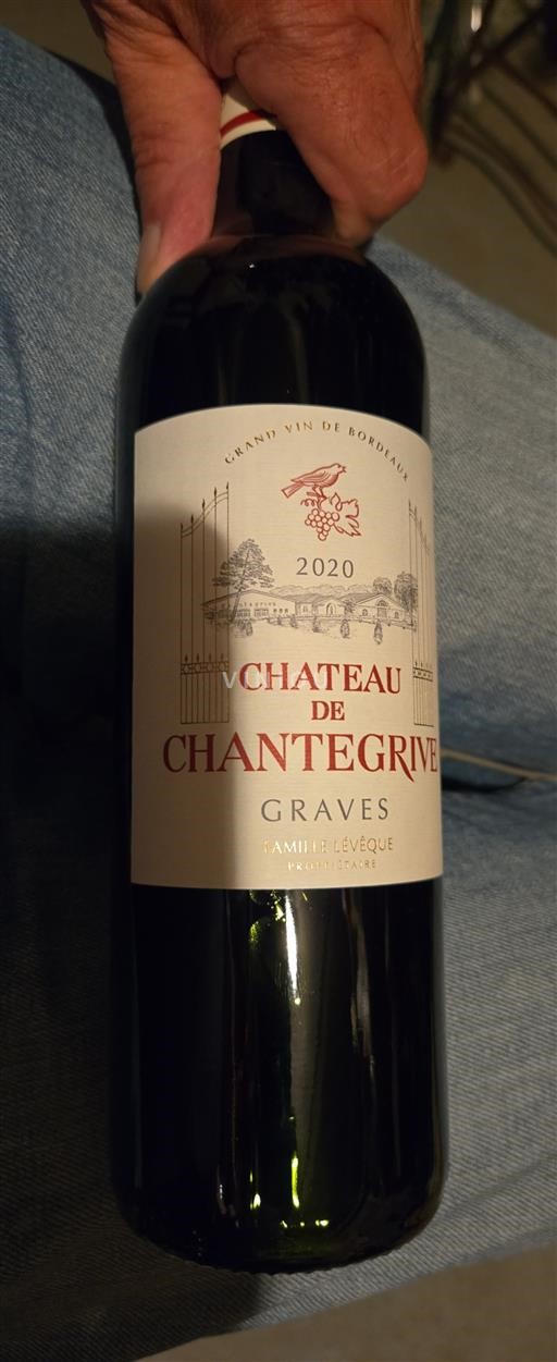 Bordeaux Graves Château Chantegrive 2020