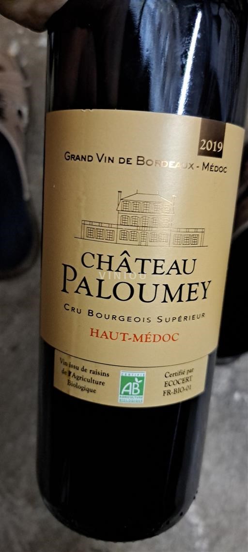 Bordeaux Haut-Médoc Cru Bourgeois Supérieur Château Paloumey 2019