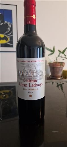 Burdeos Saint-Estèphe Cru Bourgeois Exceptionnel Château Lilian Ladouys 2019