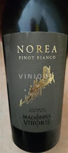 Trentino-Alto Adige Không được chỉ định Madonna delle Vittorie Norea Pinot Bianco 2022