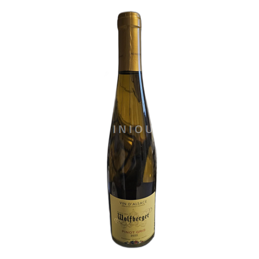 Vin Blanc sec Pinot Gris Wolfberger 2022 France Alsace Vin de France