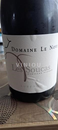 Vallée du Rhône Luberon Domaine Le Novi Les Soucas 2019