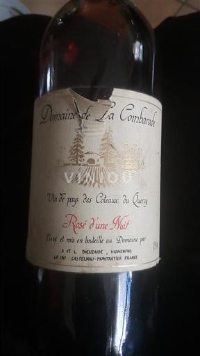 Zuidwest-Frankrijk Niet gespecificeerd Domaine La Combarade Rosé d'une Nuit Niet-geïntegreerd