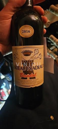 Provence Bandol Château Pradeaux 2016