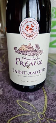 Beaujolais Saint-Amour Domaine Des Préaux Ikke årgangsbestemt