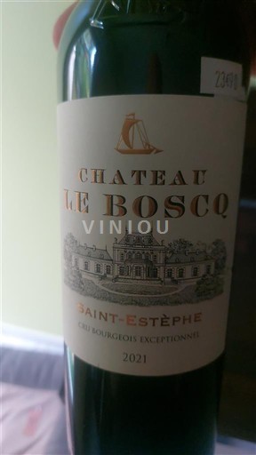 Bordeaux Saint-Estèphe Cru Bourgeois Exceptionnel Château Le Boscq 2021